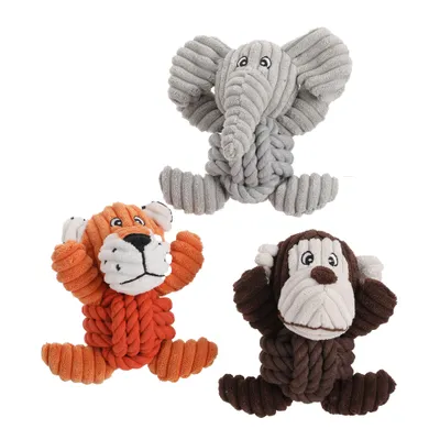 Mon Ami Luki - Jouet peluche et corde- 3unitées vendues
