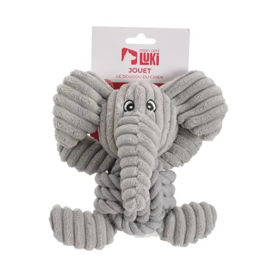 Mon Ami Luki - Jouet peluche et corde- 3unitées vendues