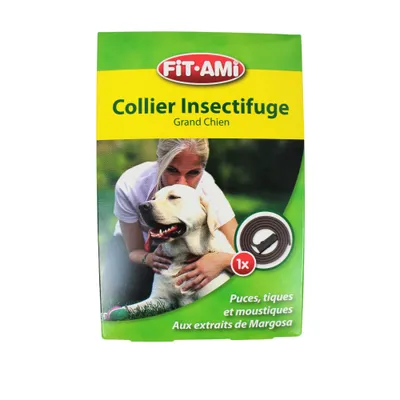 Collier insectifuge chien
