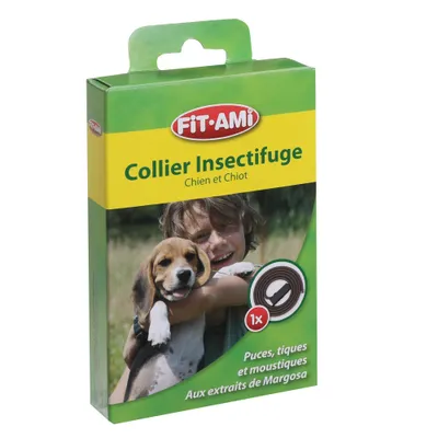 Collier insectifuge chien