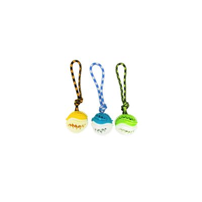 Mon Ami Luki - Jouet balle résistant et corde