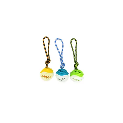 Mon Ami Luki - Jouet balle résistant et corde Mon Ami Luki - Jouet balle résistant et corde