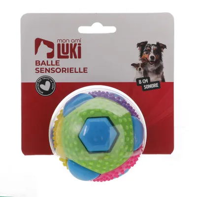 Mon Ami Luki - Balle sonore et sensorielle - Chiens