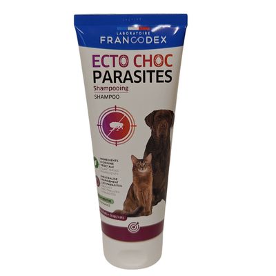 Francodex - Shampooing Ecto Choc Parasites 200ml Pour Chiens et Chats