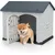Giantex Niche pour Chien Extérieur,Porte,3 Fenêtres,Toit Incliné Giantex Niche pour Chien Extérieur,Porte,3 Fenêtres,Toit Incliné