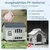 Giantex Hundehütte Für Den Außenbereich, Tür, 3 Fenster, Schräges Dach Giantex Hundehütte Für Den Außenbereich, Tür, 3 Fenster, Schräges Dach