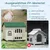 Giantex Hundehütte Für Den Außenbereich, Tür, 3 Fenster, Schräges Dach Giantex Hundehütte Für Den Außenbereich, Tür, 3 Fenster, Schräges Dach