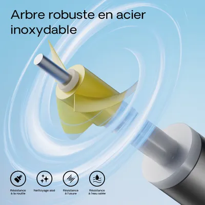 SunSun JVP-131 Pompe de brassage Wavemaker, 6000 l/h 8 W, fixation par aima