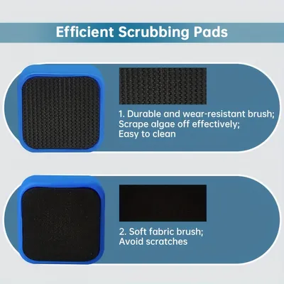 Mini nettoyeur de vitres magnétique pour aquariums