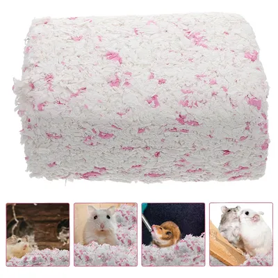 UAMLY Sciure de litière en papier pour animaux de compagnie, 450 g