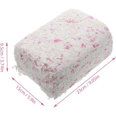 Sciure de litière en papier pour animaux de compagnie, 450 g