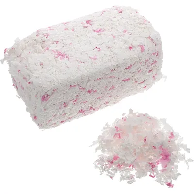 UAMLY Sciure de litière en papier pour animaux de compagnie, 450 g
