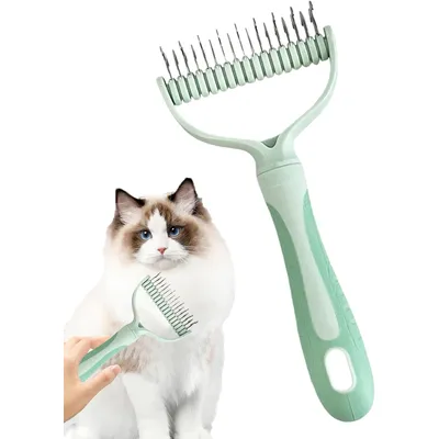 KPYTE Peigne de toilettage pour chat