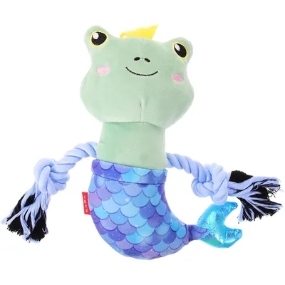 KPYTE Jouet de dentition pour chien en forme de grenouille KPYTE Jouet de dentition pour chien en forme de grenouille