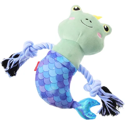 KPYTE Jouet de dentition pour chien en forme de grenouille