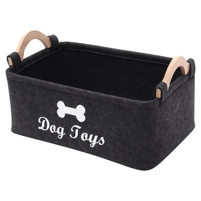 Panier de rangement pour jouets pour chien