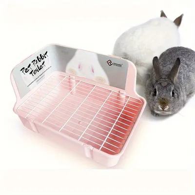 Bac à litière pour lapin, apprentissage de la propreté
