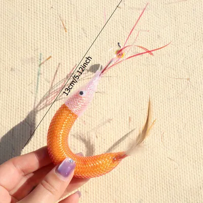 Baguette interactive pour chat - avec fausses crevettes et plumes