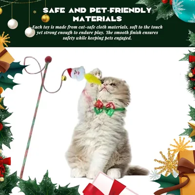 KPYTE Boîte aveugle de compte à rebours de chat de Noël