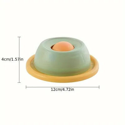 UAMLY Plaque à lécher rotative pour chats, mangeoire lente