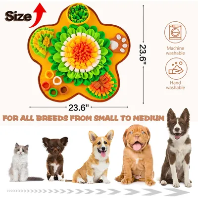 UAMLY Alfombrilla olfativa multifuncional para perros