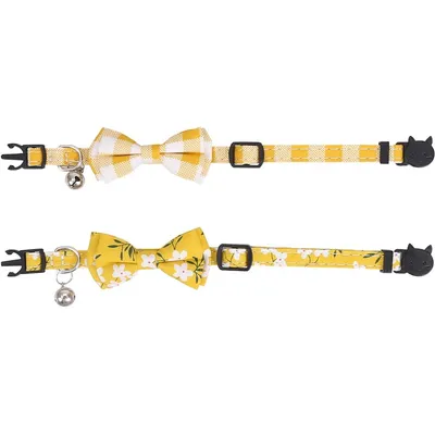 KPYTE Collier floral pour chat