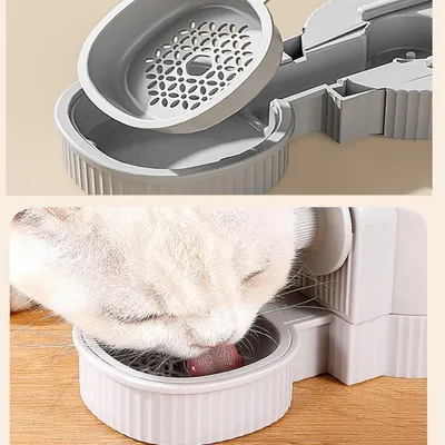 KPYTE Mangeoire automatique suspendue pour chat et chien