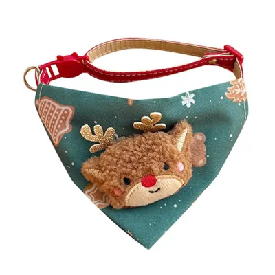 KPYTE Bandana de Noël pour chat et chien
