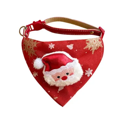 KPYTE Bandana de Noël pour chat et chien