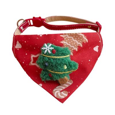 KPYTE Bandana de Noël pour chat et chien