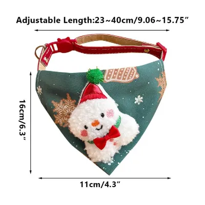 KPYTE Bandana de Noël pour chat et chien
