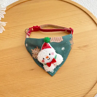 KPYTE Bandana de Noël pour chat et chien