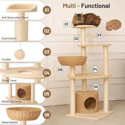 Structure d'escalade pour chat
