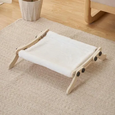 KPYTE Lit pour chat en bois