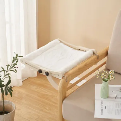 KPYTE Lit pour chat en bois