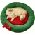 KPYTE Tapis rond doux pour chat de Noël KPYTE Tapis rond doux pour chat de Noël