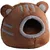 KPYTE Maison pour chat et chien en forme de tête d'ours KPYTE Maison pour chat et chien en forme de tête d'ours