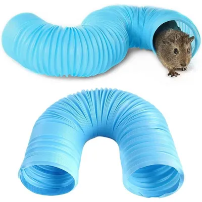 UAMLY Tunnel pour hamster, Tubes d'entraînement pliables