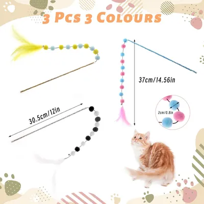 KPYTE Chat boule de poils teaser