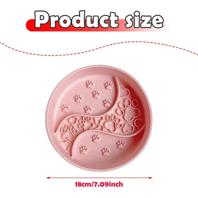 KPYTE Bac à alimentation lente pour chien