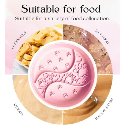 KPYTE Bac à alimentation lente pour chien