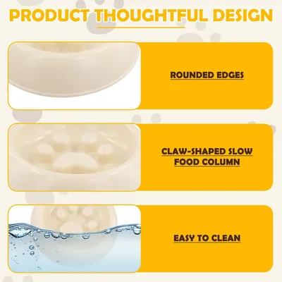 Gamelle Anti-Glouton Chats, Gamelle Anti-Vomissement