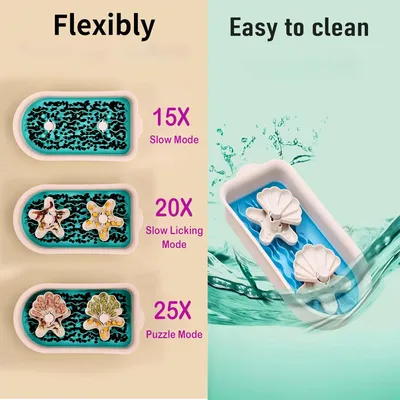 KPYTE Gamelle multifonctionnelle à alimentation lente pour chien