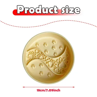 KPYTE Bac à alimentation lente pour chien