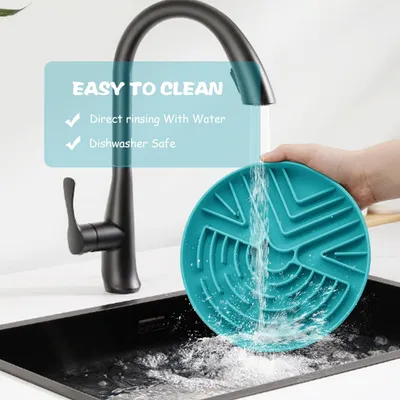 Gamelle anti-étouffement pour chien avec base antidérapante