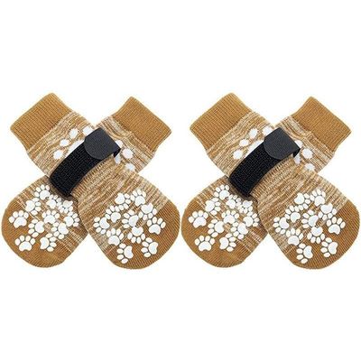 KPYTE Chaussettes antidérapantes pour chien