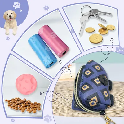 Support de sac à crottes de chien