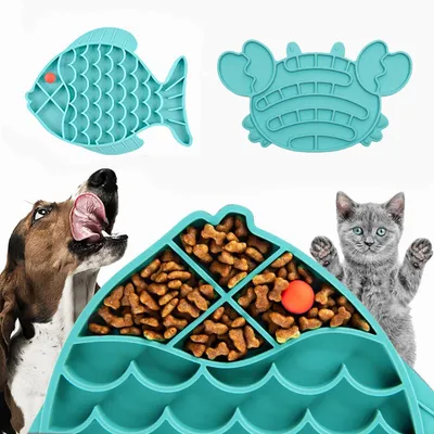 UAMLY Gamelles pour chat à alimentation lente
