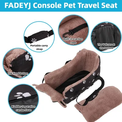 KPYTE Sac de voiture pour animaux de compagnie