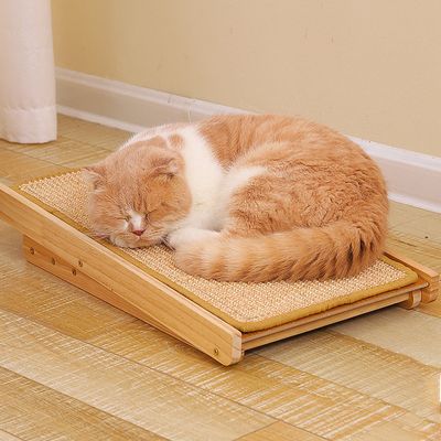 UAMLY Rascador de sisal con forma de gato